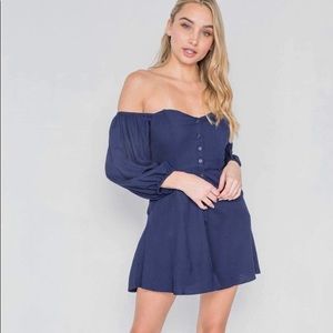 🌸juniors M 🌸 Boho Off Shoulder Mini💗w/Pockets💗